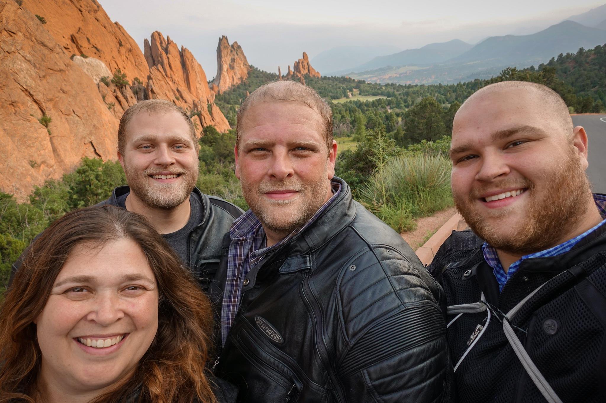 Family at Garden of the Gods